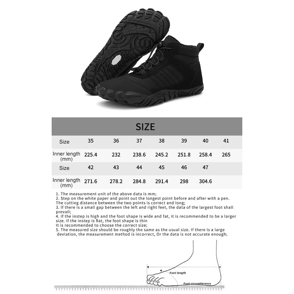 Unisex Lightweight Non-Slip Breathable Barefoot Shoes